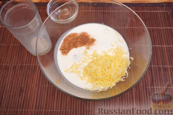 Киш с курицей и грибами