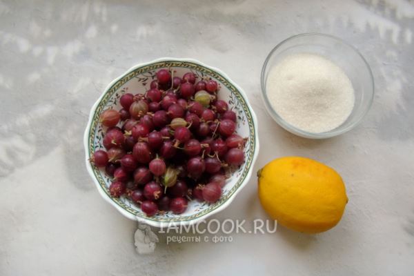 Варенье из крыжовника с лимоном через мясорубку на зиму