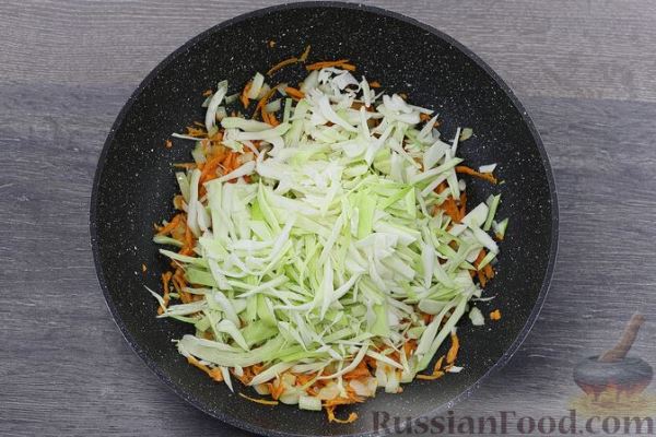 Пшеничная каша с капустой